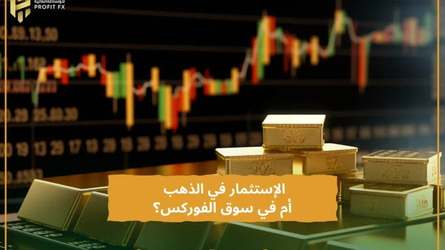 الإستثمار في الذهب أم في سوق الفوركس