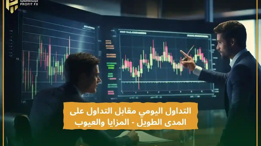 التداول اليومي مقابل التداول على المدى الطويل - المزايا والعيوب