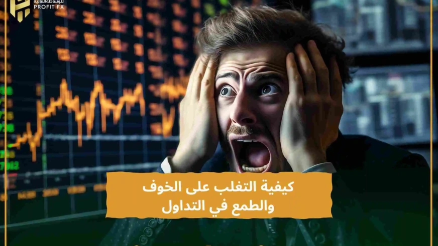 كيفية التغلب على الخوف والطمع في التداول