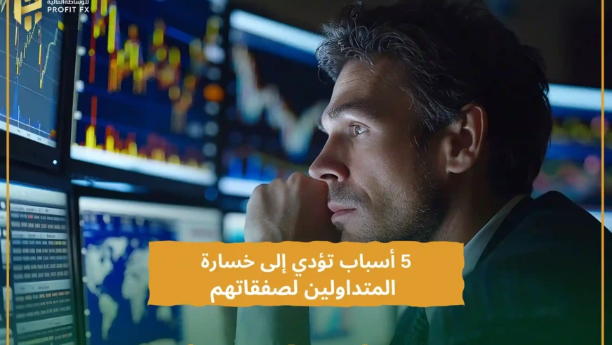 5 أسباب تؤدي إلى خسارة المتداولين لصفقاتهم