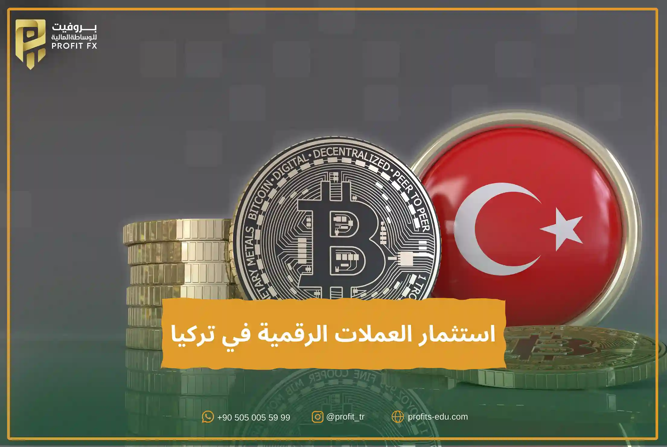 استثمار العملات الرقمية في تركيا